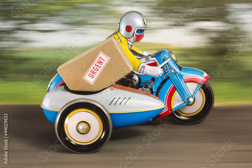 Delivery bike rural