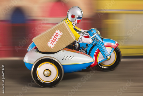 Delivery bike urban