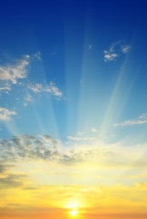 beautiful sunrise