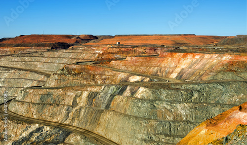 Super Pit gold mine , Kalgoorlie Western Australia photo