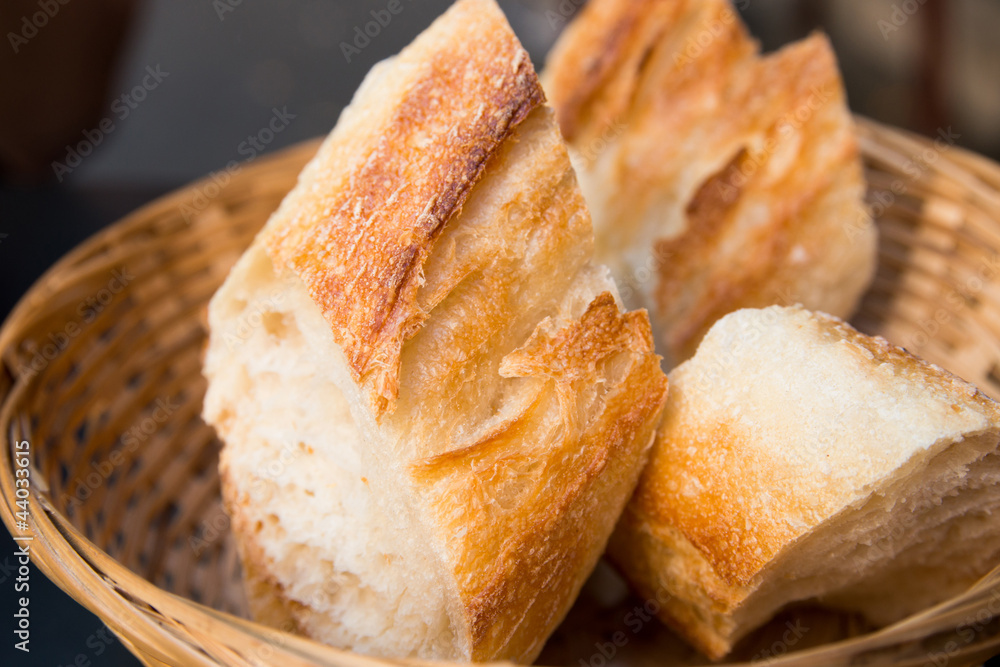 bread in basket bread in basket