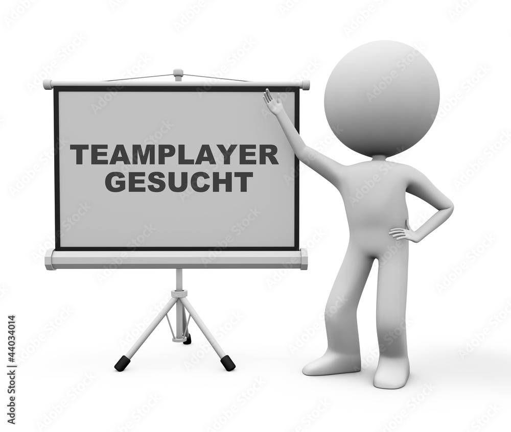 Teamplayer gesucht 4 Teamplayer gesucht 4