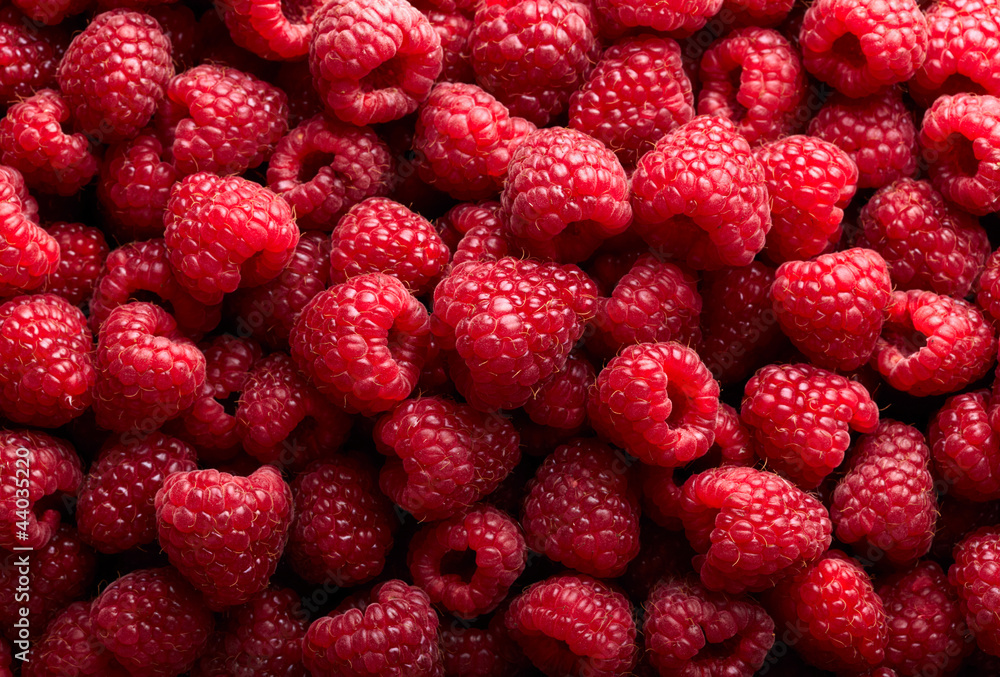 Raspberry fruit background Raspberry fruit background