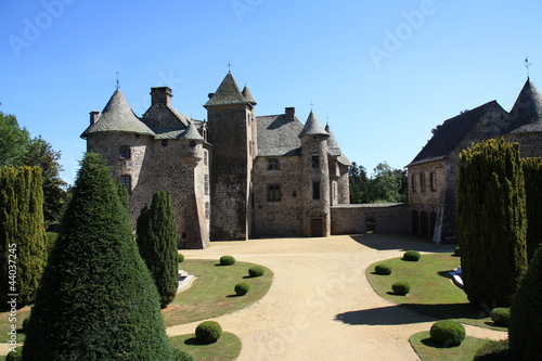 Château de Cordès à Orcival Puy de Dôme photo