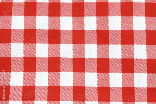 Red pattern fabric