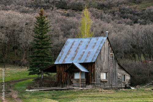 Cabin log house