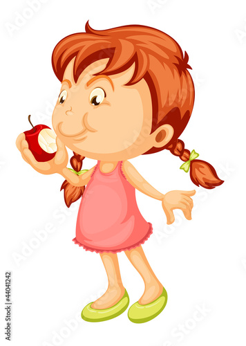 a girl