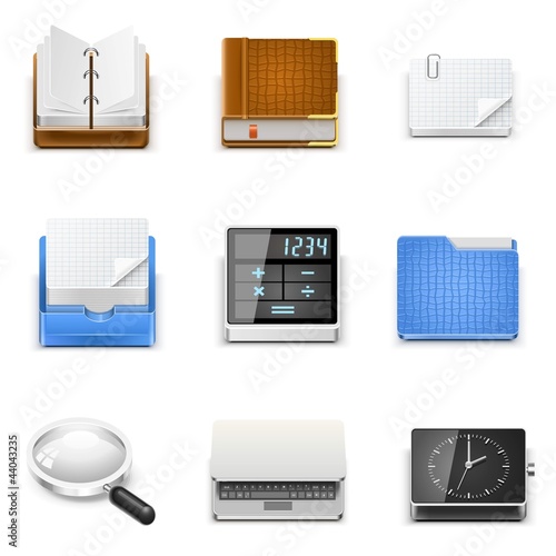 universal document office vector icons