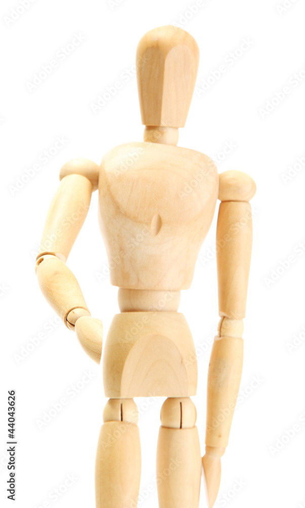 wooden mannequin isolated on white wooden mannequin isolated on white