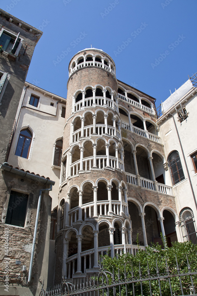Treppe des Palazzo Contarini del Bovolo in Venedig
