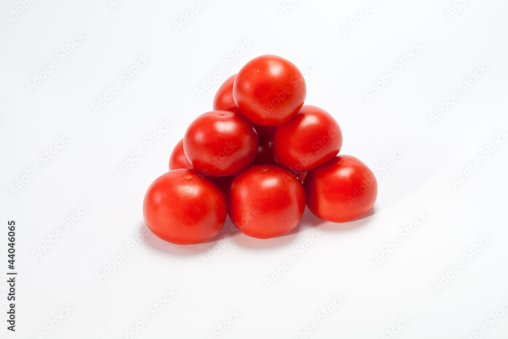Fresh Tomatoes isolated on white Fresh Tomatoes isolated on white