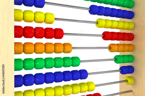 Toy wooden abacus