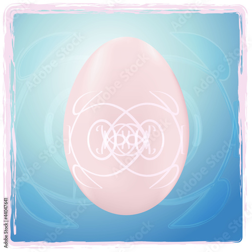 Pink egg