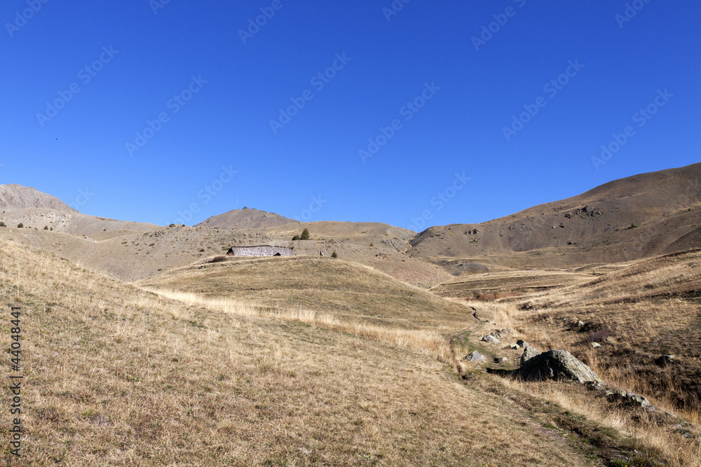 Site, black lakes and Gignoux,France