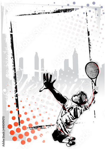 tennis poster