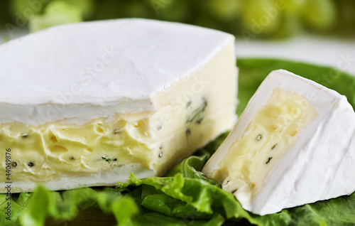 Cheese with blue mould