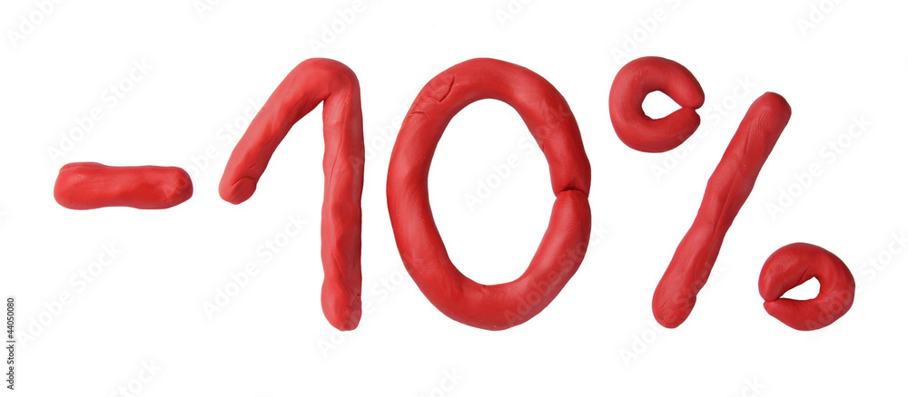 Plasticine 10 percent sale Plasticine 10 percent sale