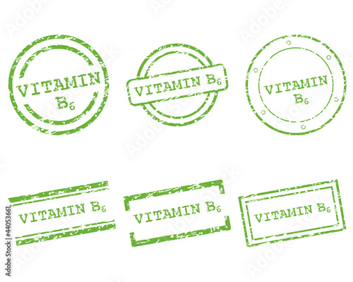 Vitamin B6 Stempel