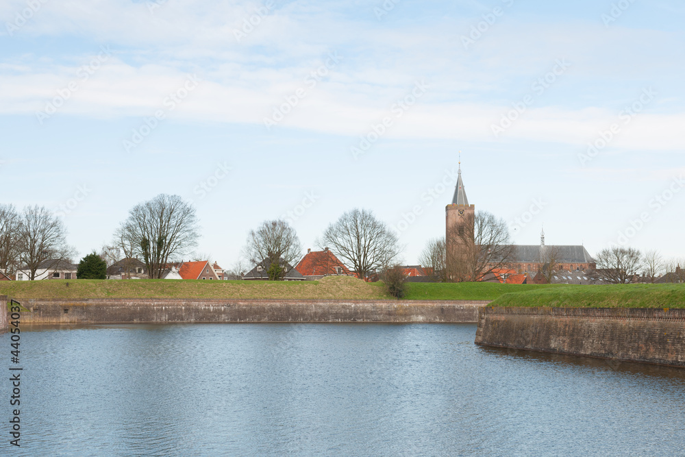 Fortress Naarden in Holland