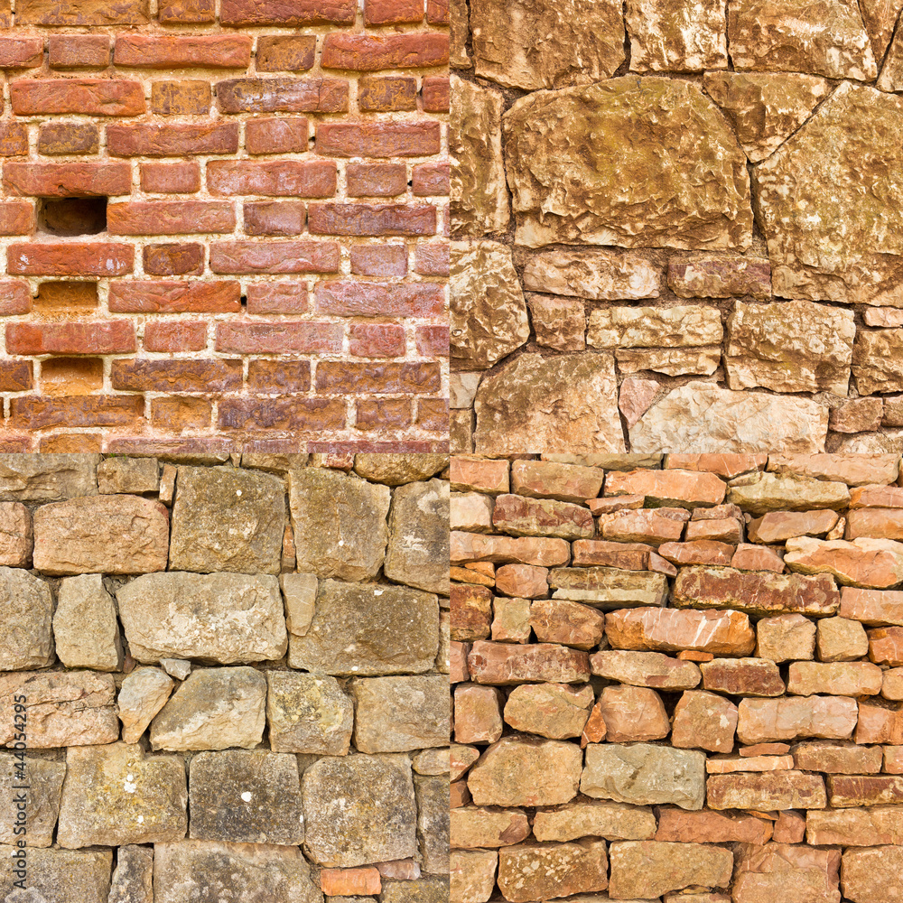 Stone wall background Stone wall background