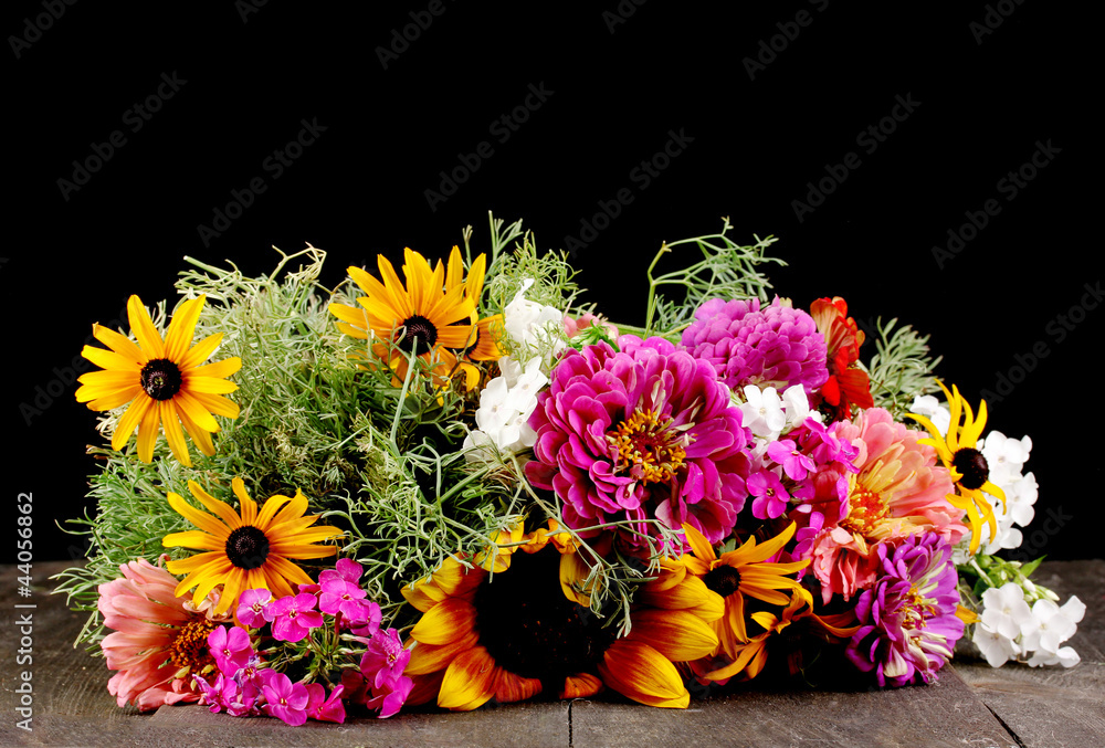 Beautiful bouquet of bright flowers Beautiful bouquet of bright flowers