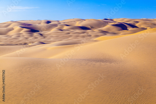 Fototapeta Naklejka Na Ścianę i Meble -  sand dune in sunrise in the desert