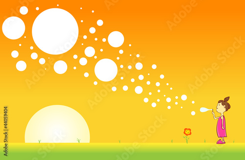 Bubbles in the Morning