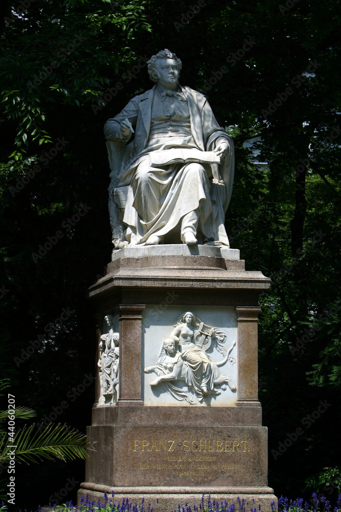 Obraz premium Schubert-Denkmal