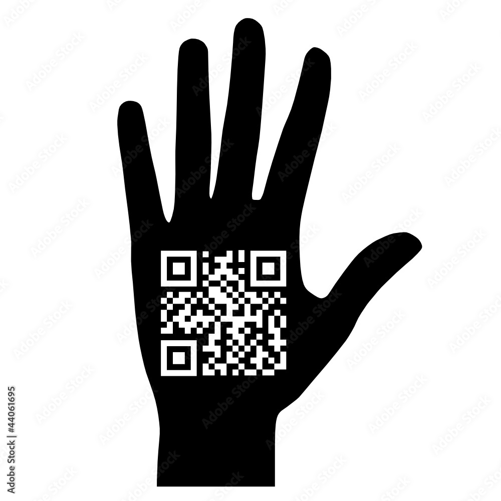 QR CODE HAND QR CODE HAND