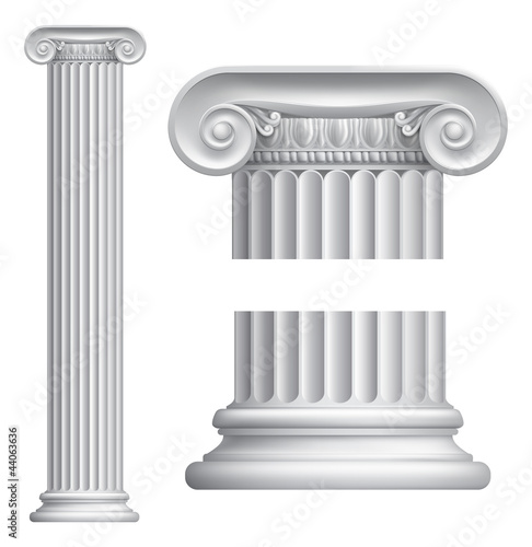 Ionic column photo