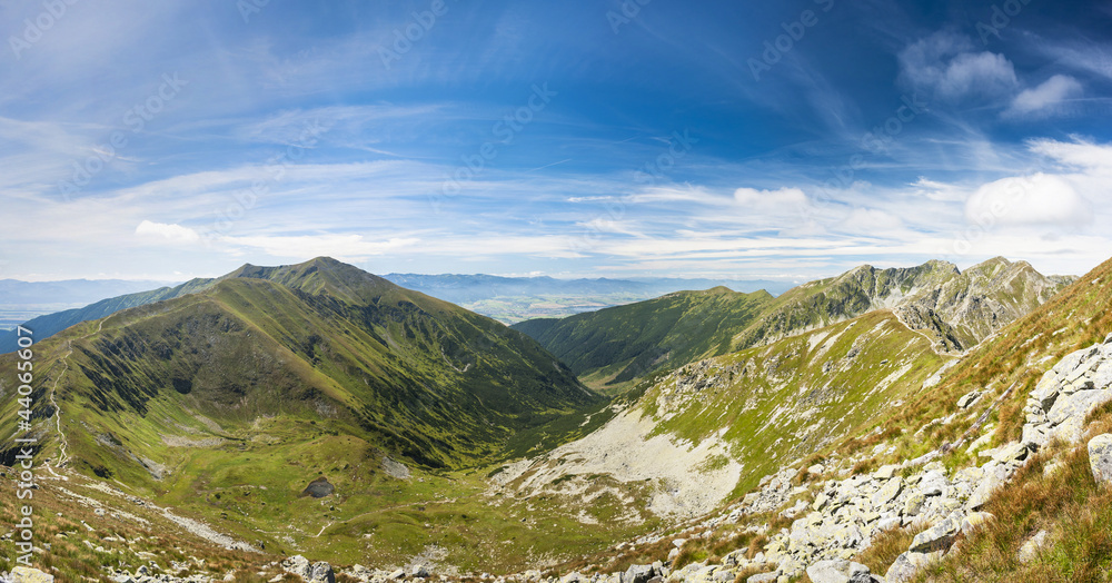 Fototapeta premium Mountains in summer