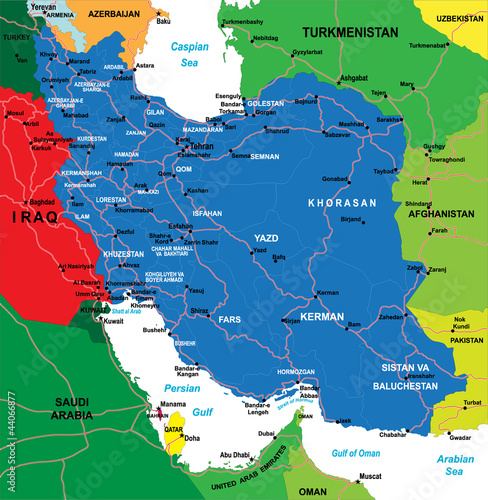 Iran map