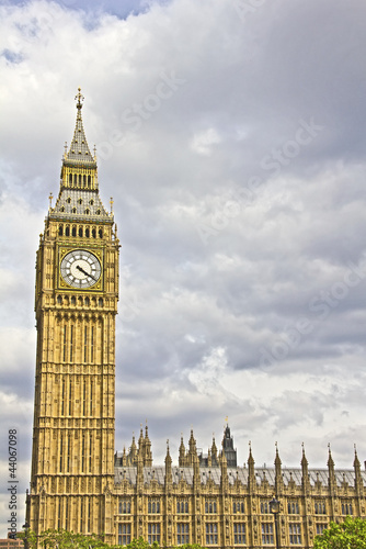 The Big Ben and the House of Parliament, London, UK