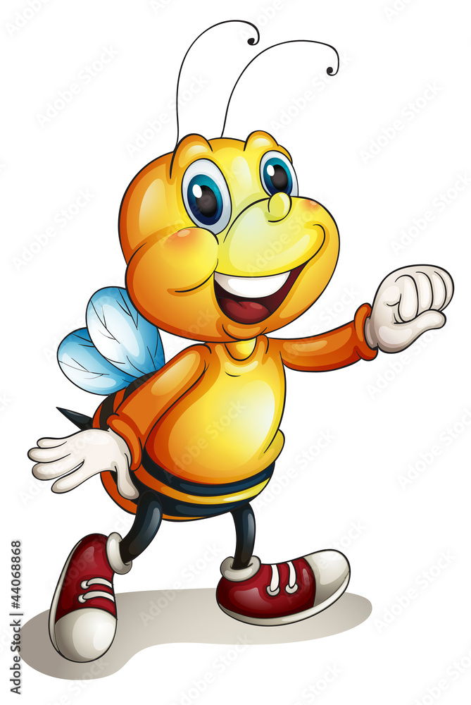Obraz premium honey bee