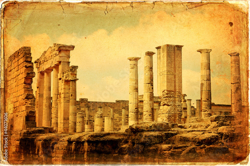 Rovine di Cirene - Libia photo