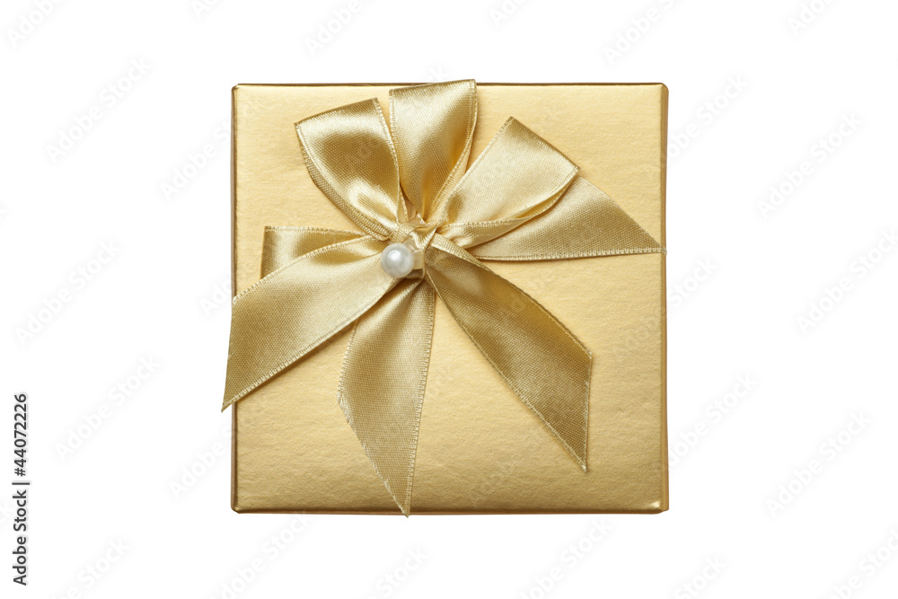 Golden gift box Golden gift box