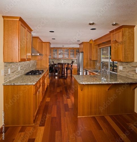 Wallpaper Mural Renovated designer kitchen. Torontodigital.ca