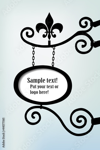 antique advertising sign