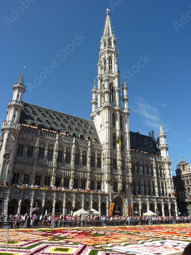 Flower carpet on the Grand Place in Brussels (August 2012)