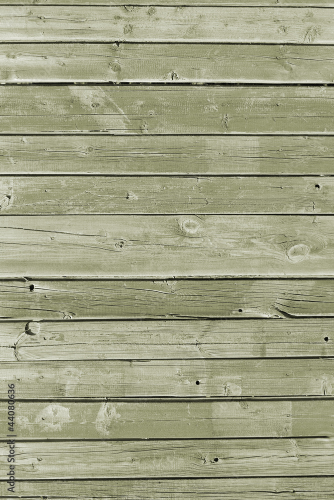 Naklejka premium Close up of gray wooden fence panels