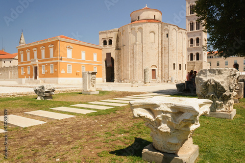Obraz na płótnie Zadar Chorwacja plac w salonie