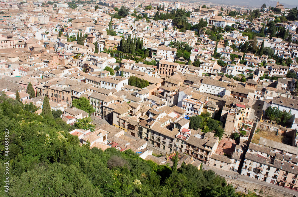 View of the city