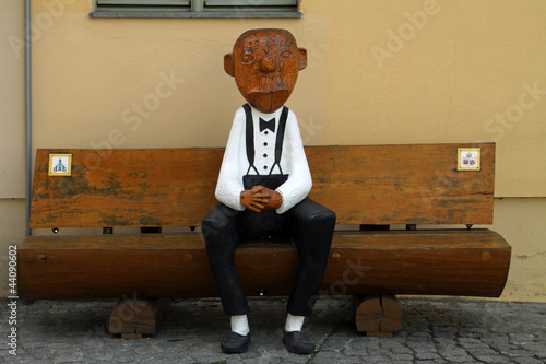 Loriot-Denkmal in Brandenburg a.d. Havel