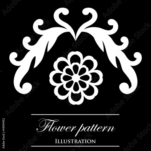 Vector flowers patterns