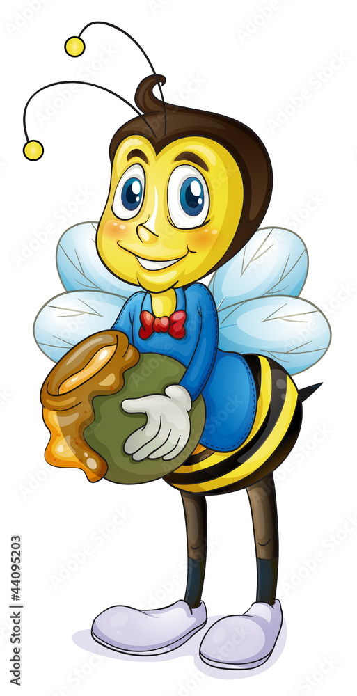 Obraz premium honey bee