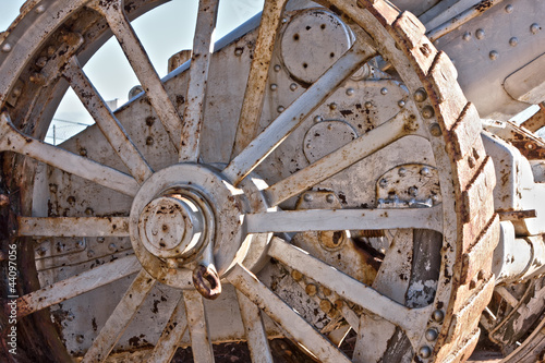 field gun wheel photo