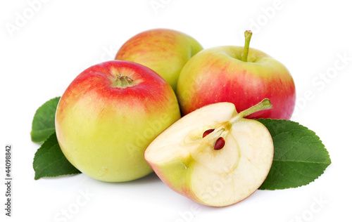apple fruits with cut