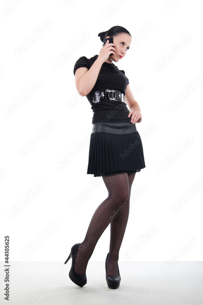 Junge Frau mit Handy Junge Frau mit Handy