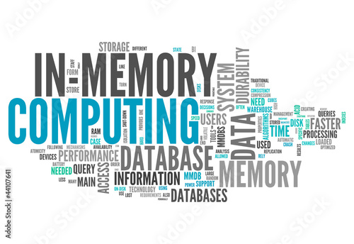 Word Cloud "In-Memory Computing"