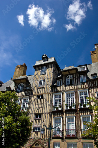 Rennes historic buildings photo